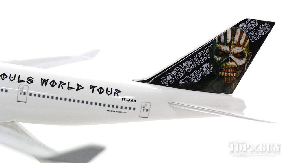 747-400 Iron Maiden "Ed Force One" TF-AAK (gear/stand included) 1/200 *Plastic [SKR899]