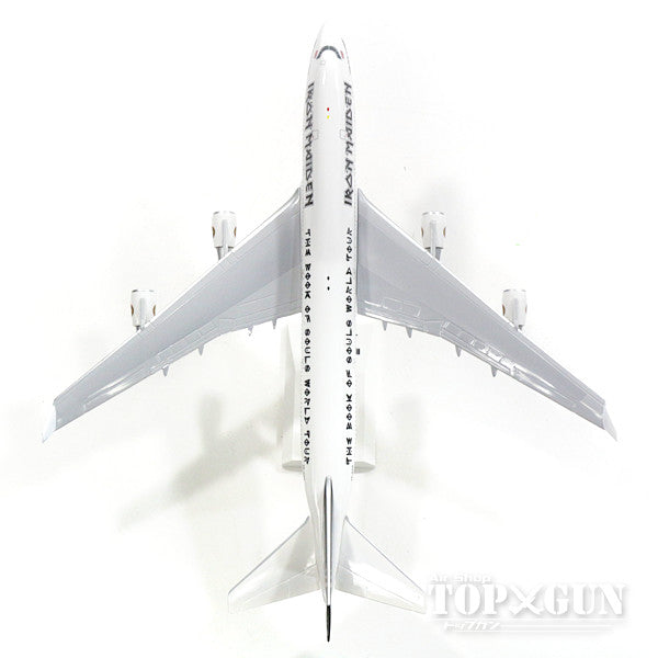 747-400 Iron Maiden "Ed Force One" TF-AAK (gear/stand included) 1/200 *Plastic [SKR899]