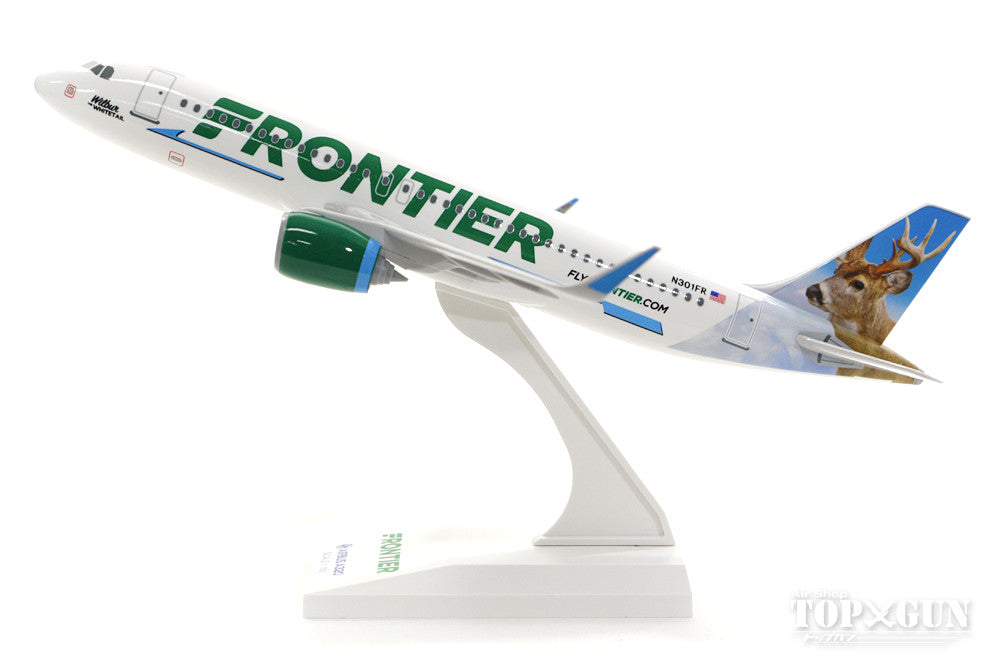 A320neo Frontier Airlines N301FR (without gear/stand included) 1/150 *Plastic [SKR907]