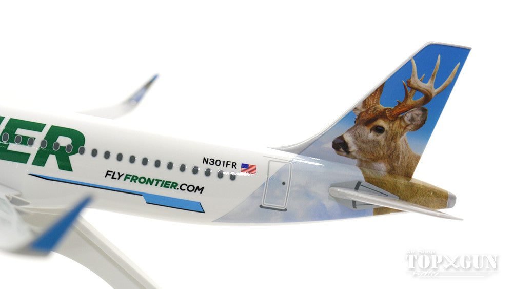 A320neo Frontier Airlines N301FR (without gear/stand included) 1/150 *Plastic [SKR907]