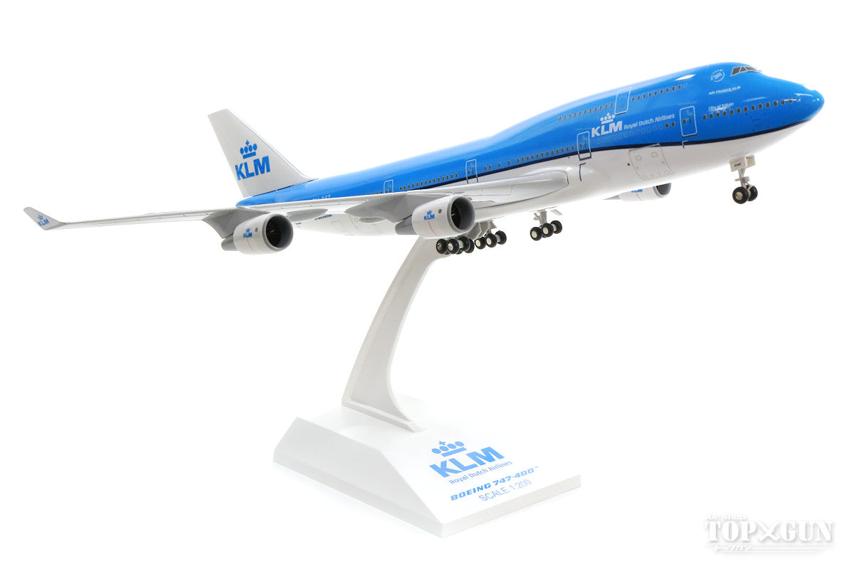 747-400 KLMオランダ航空 PH-BFT (ギア/スタンド付属) 1/200 ※プラ製 [SKR940]