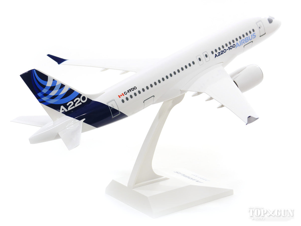 A220-100 Airbus House Color C-FFDO (without gear/stand included) 1/100 *Plastic [SKR957]