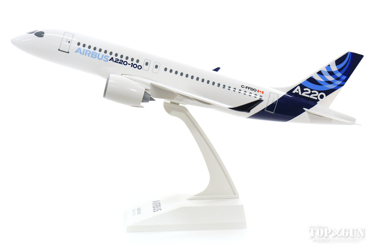 A220-100 Airbus House Color C-FFDO (without gear/stand included) 1/100 *Plastic [SKR957]