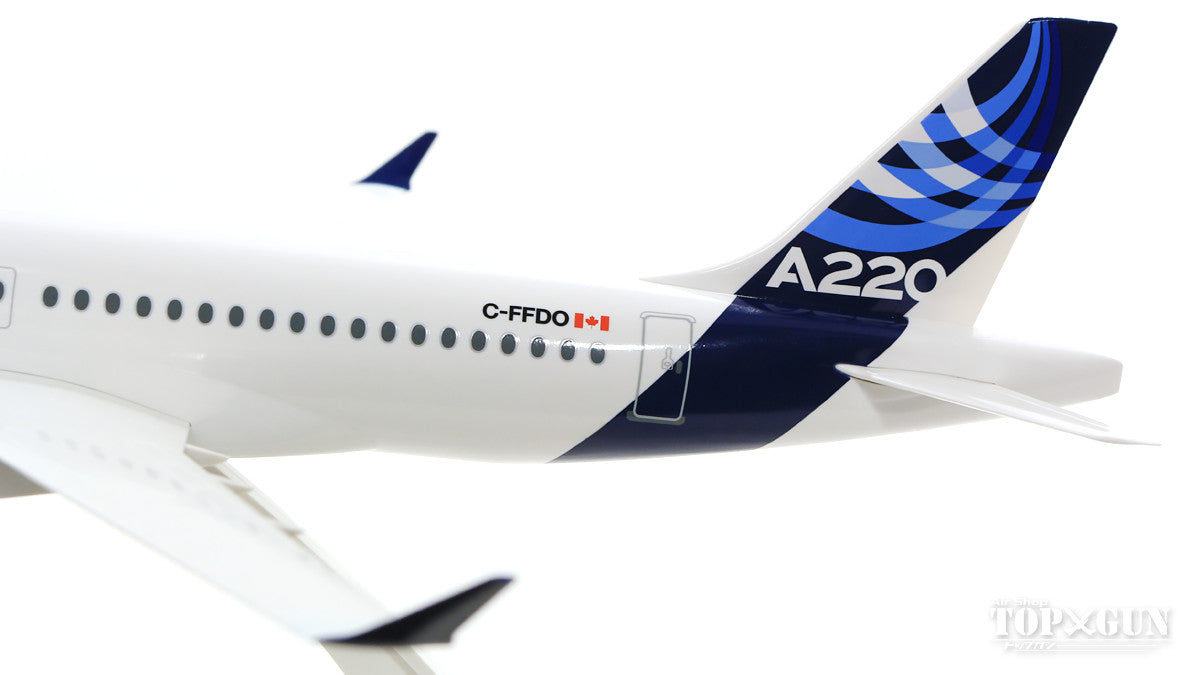 A220-100 Airbus House Color C-FFDO (without gear/stand included) 1/100 *Plastic [SKR957]