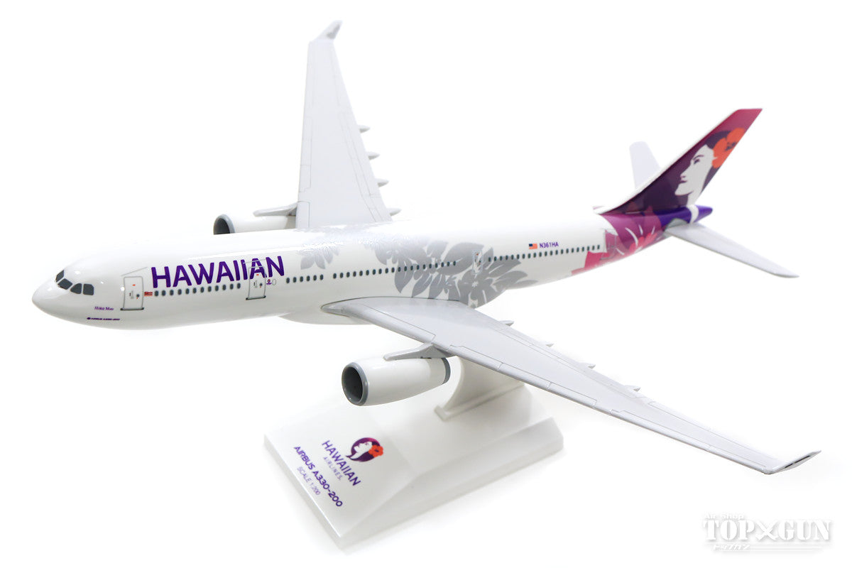 A330-200 ハワイアン航空 N361HA (ギアなし/スタンド付属) 1/200 ※プラ製 [SKR987]