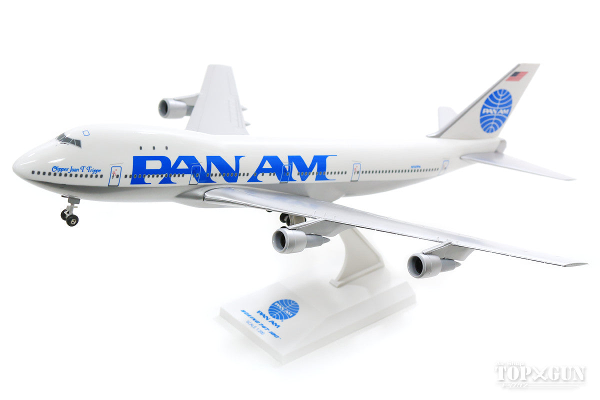 747-100 Pan American Airways N747PA (gear/stand included) 1/200 *Plastic [SKR998]