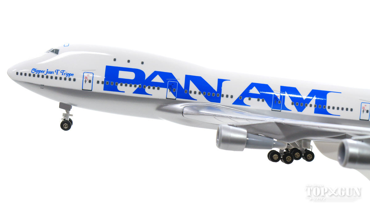 747-100 Pan American Airways N747PA (gear/stand included) 1/200 *Plastic [SKR998]