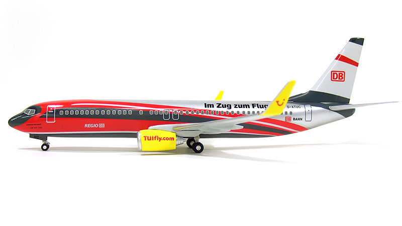 737-800w TUIフライ（ドイツ） 特別塗装「DBドイツ鉄道／レギオ」 D-ATUC 1/200 [TF02]