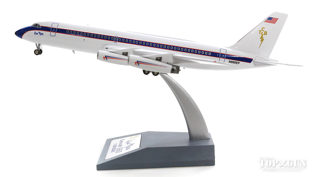 Convair 880 (22-2) N880E &amp; L-1329 JetStar N777EP 2-piece set (stand included) 1/200 [TK01_TK02]