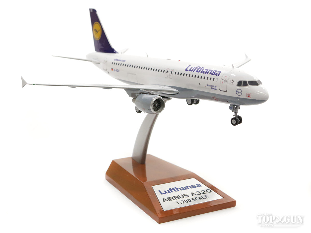 A320 Lufthansa D-AIZC (stand included) 1/200 *Made of metal [WB-A320-001]