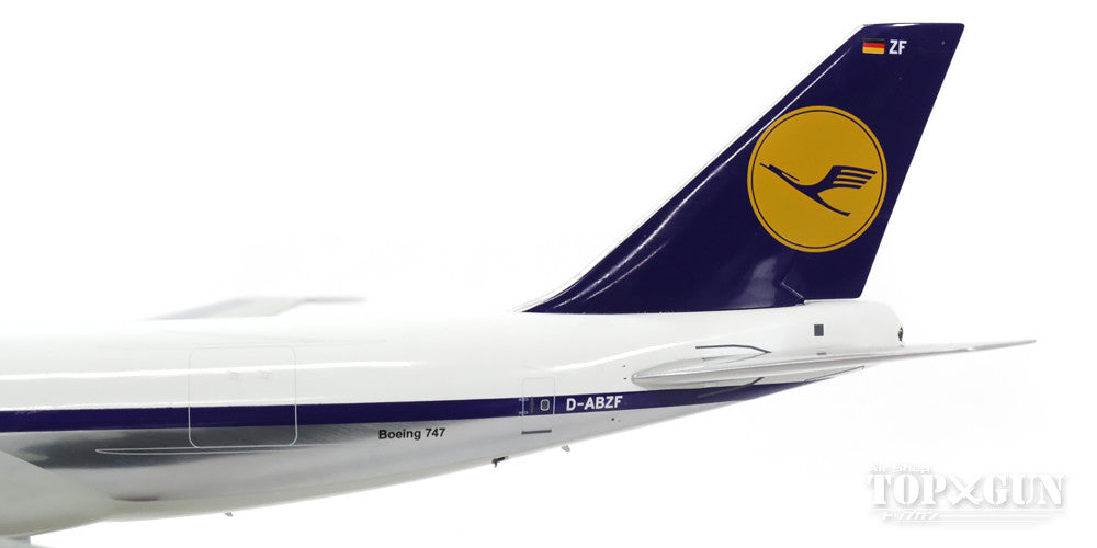 747-200F (Cargo type) Lufthansa Cargo 1980s D-ABZF 1/200 *Made of metal [WB-Cargo]