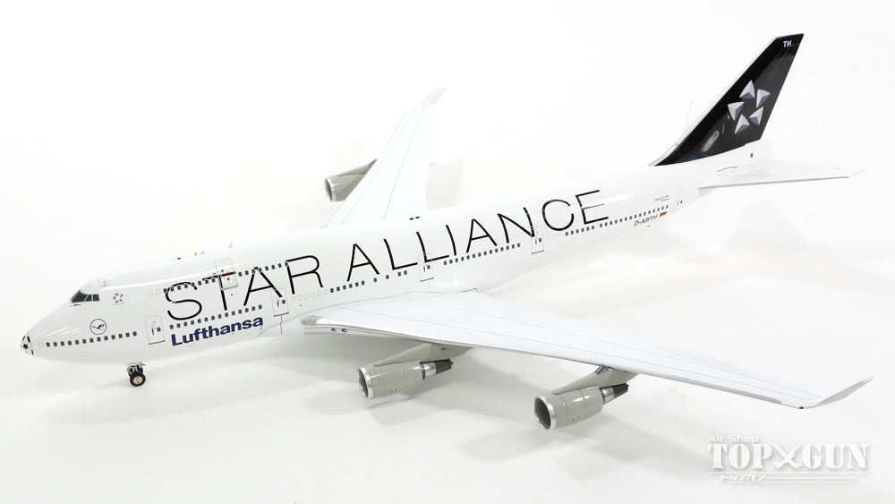 747-400 Lufthansa Special Paint "Star Alliance" D-ABTH 1/200 *Made of metal [WB-SAFOOTBALL]