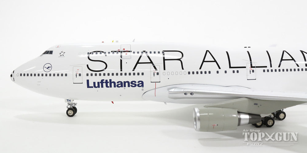 747-400 Lufthansa Special Paint "Star Alliance" D-ABTH 1/200 *Made of metal [WB-SAFOOTBALL]