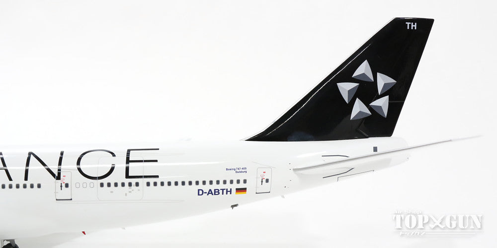 747-400 Lufthansa Special Paint "Star Alliance" D-ABTH 1/200 *Made of metal [WB-SAFOOTBALL]