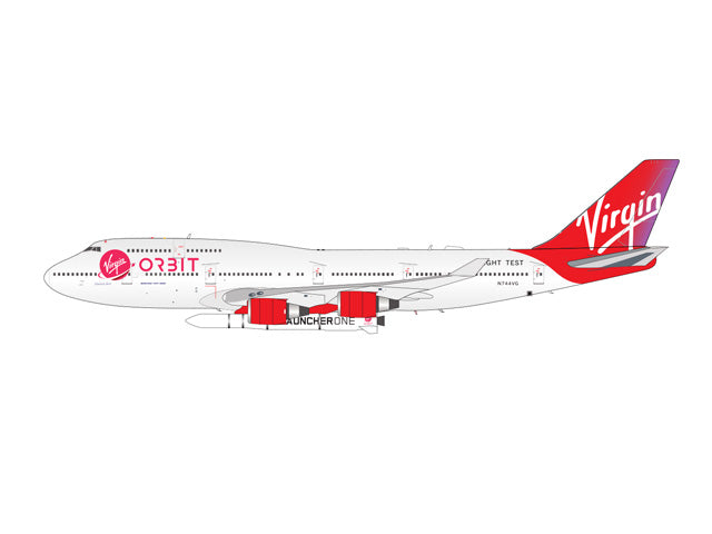 747-400 Virgin Orbit with LauncherOne air-launched rocket (stand included) N744VG 1/200 [WB-VR-ORBIT]