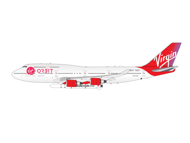 747-400 ヴァージン・オービット ランチャーワン空中発射ロケット付 （スタンド付属） N744VG 1/200 [WB-VR-ORBIT]