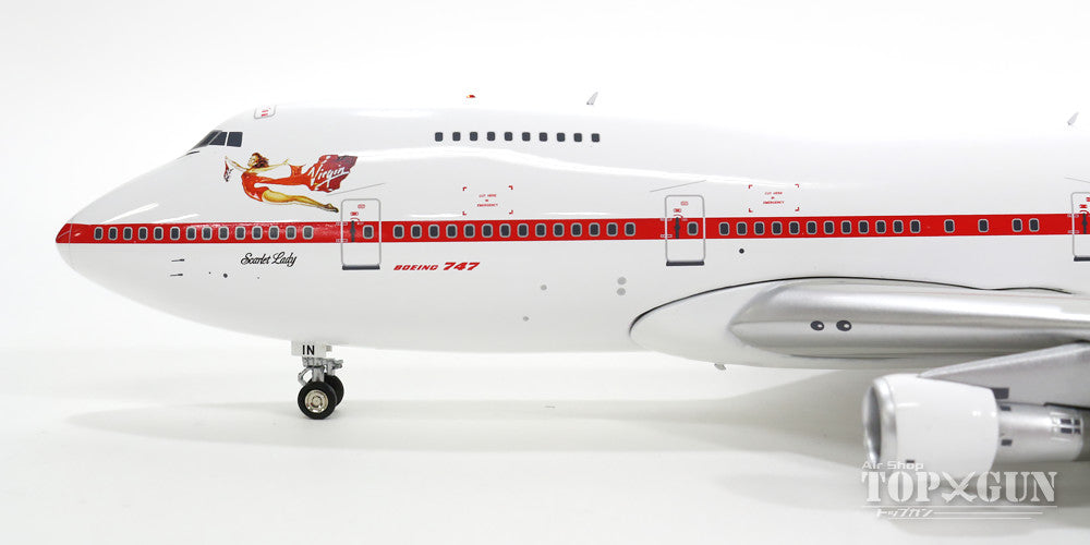 747-200 Virgin Atlantic Airways 1980s G-VGIN "Scarlet Lady" 1/200 *Made of metal [WB742IN]