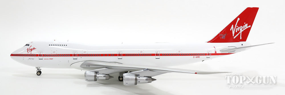 747-200 ヴァージン・アトランティック航空 80年代 G-VIRG 「メイデン・ボイジャー」 1/200 ※金属製 [WB742RG]