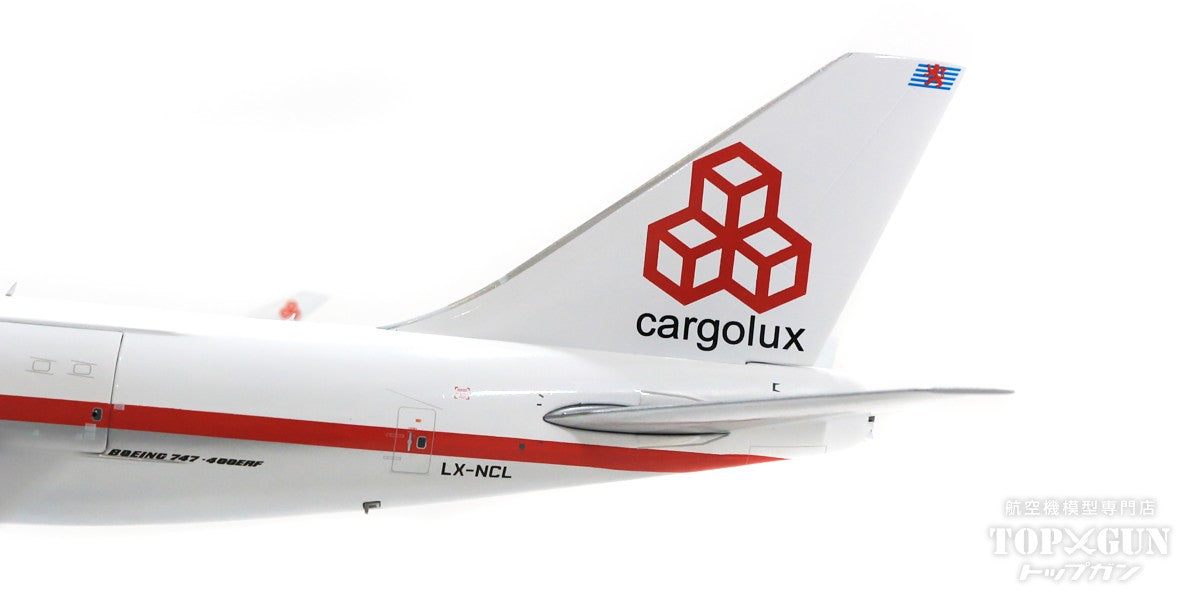 747-400ERF Cargolux Airlines Retro Paint LX-NCL With Stand 1/200 [XX20051C]