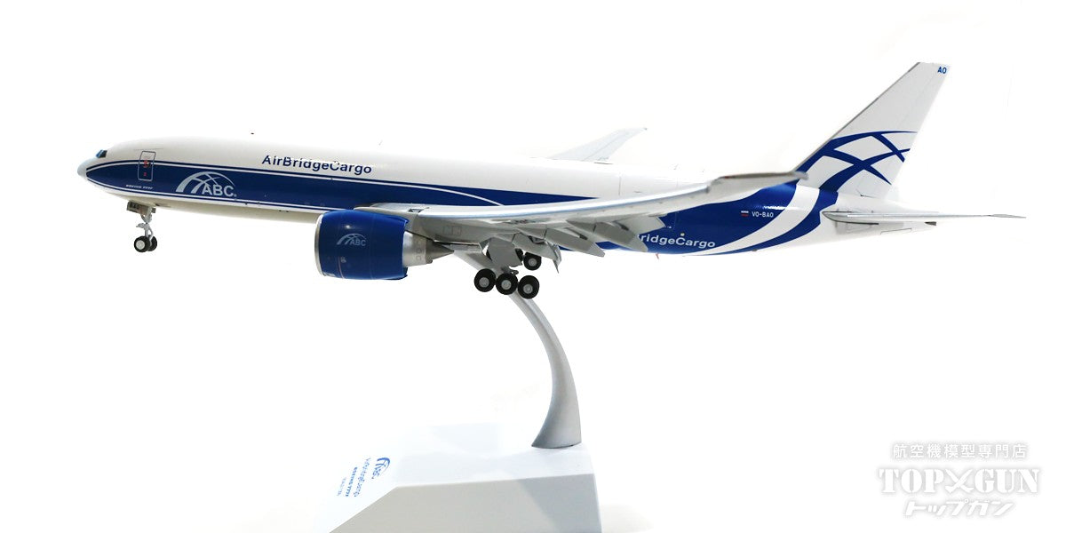 777-200LRF Air Bridge Cargo *Flaps down VQ-BAO Stand included 1/200 [XX20054A]