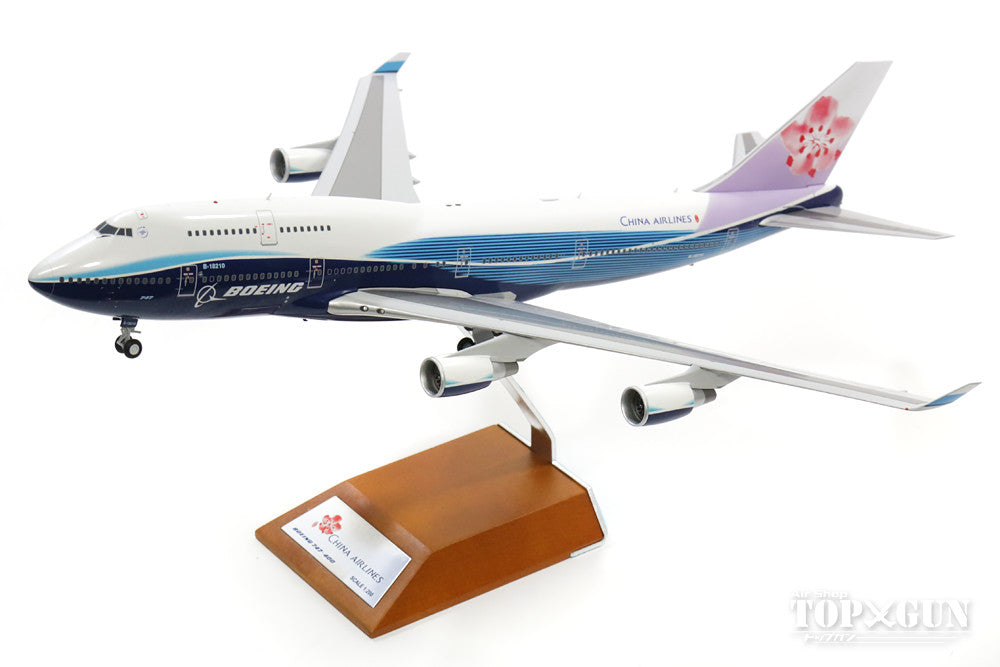 747-400 チャイナ・エアライン（中華航空） 特別塗装 「ボーイングハウスカラー／梅」 B-18210 1/200 ※金属製 [XX2016]
