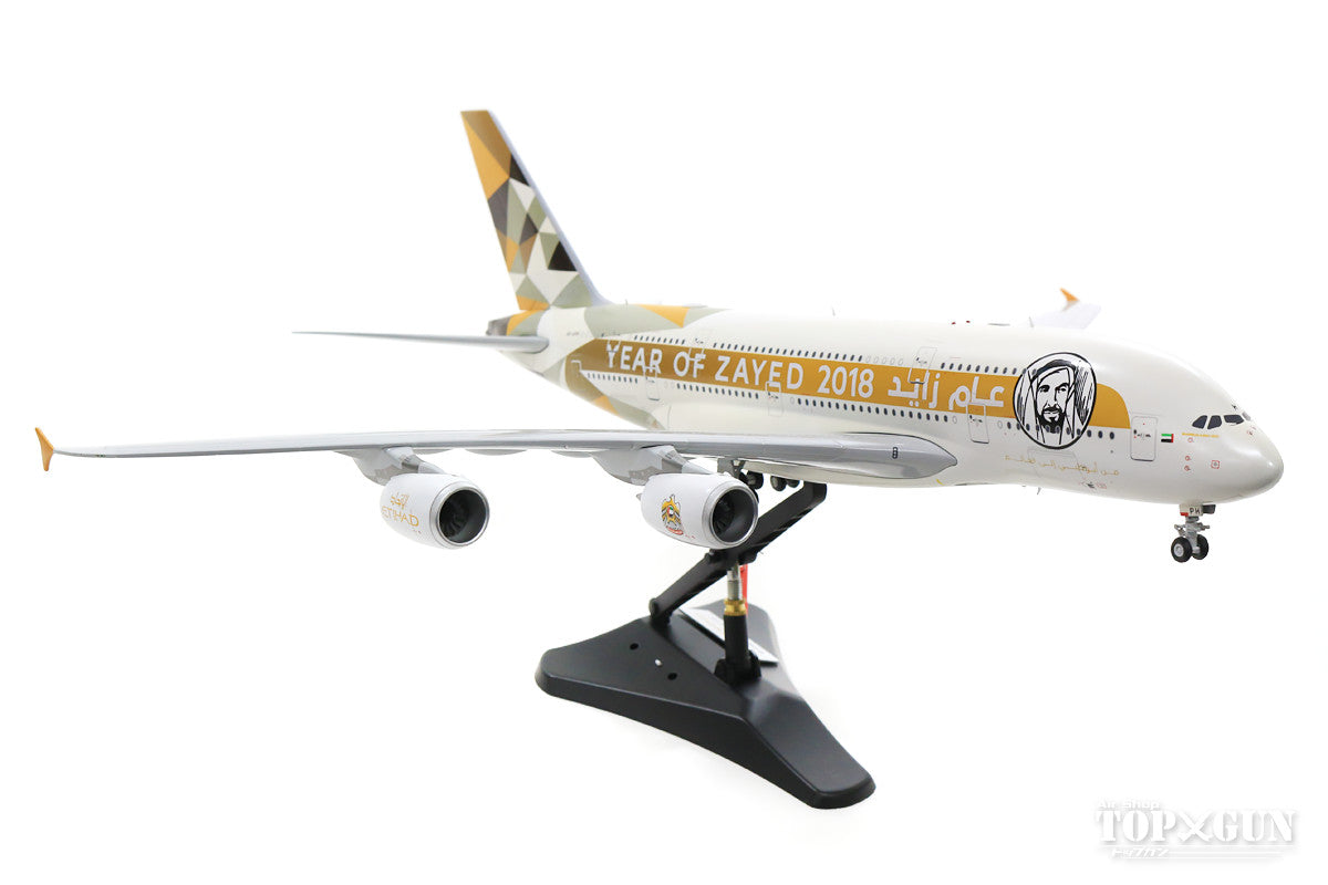 A380 Etihad Airways "Year of Zayed" A6-APH (stand included) 1/200 [XX2034]