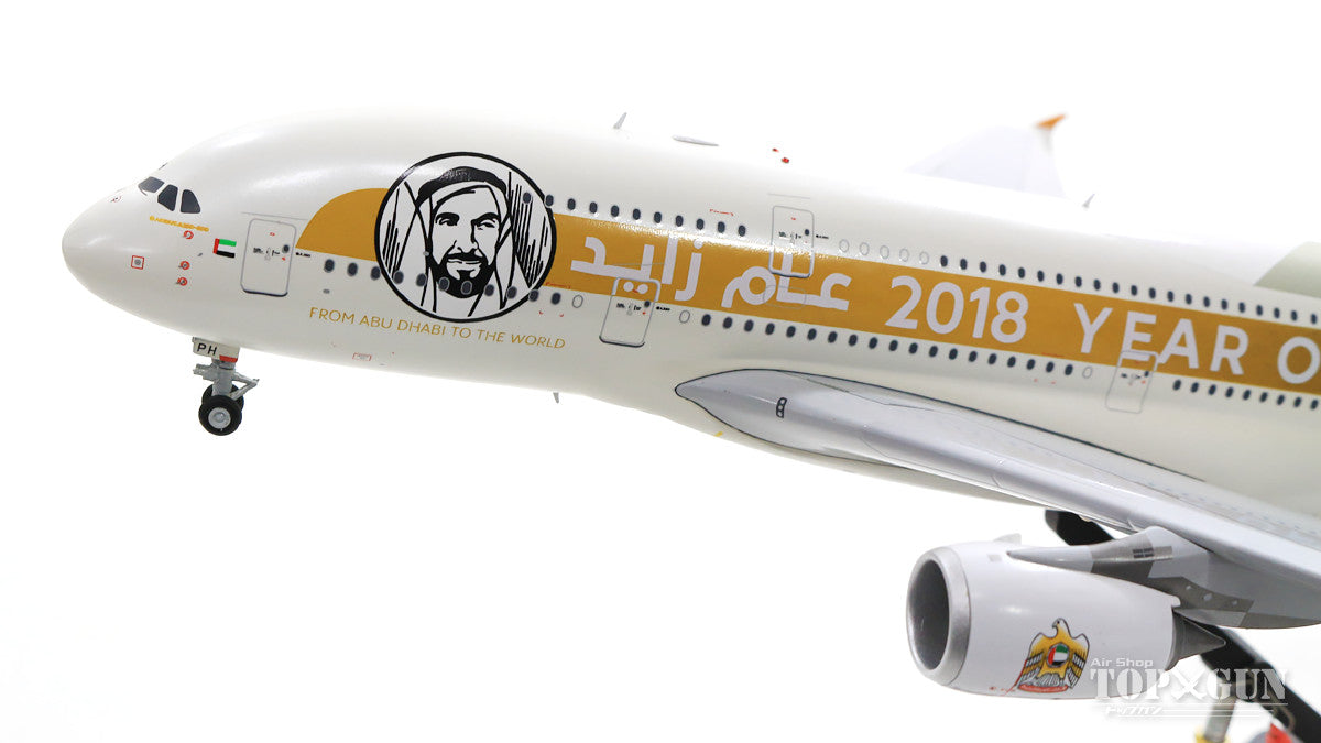 A380 Etihad Airways "Year of Zayed" A6-APH (stand included) 1/200 [XX2034]