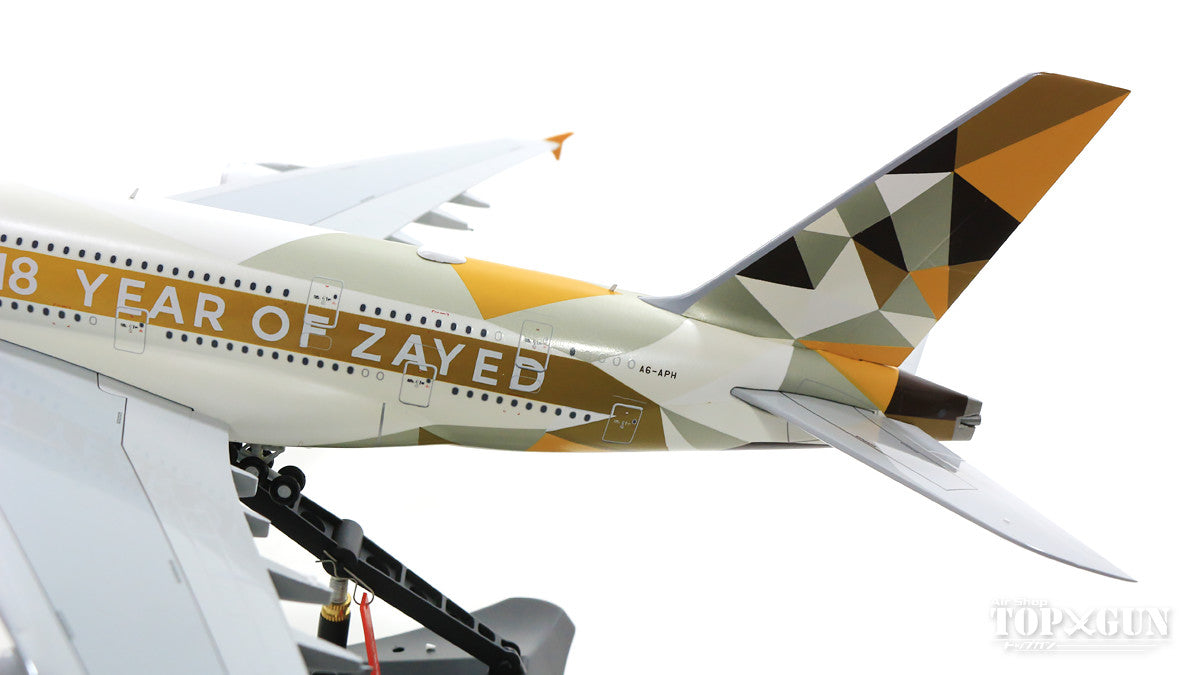 A380 Etihad Airways "Year of Zayed" A6-APH (stand included) 1/200 [XX2034]