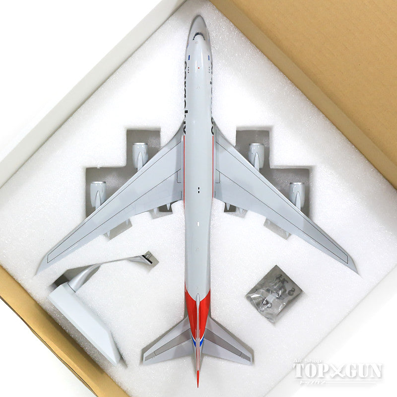 747-8F (Cargo Type) Cargolux (Stand Included) LX-VCJ "City of Zhengzhou" 1/200 *Made of metal [XX2043]