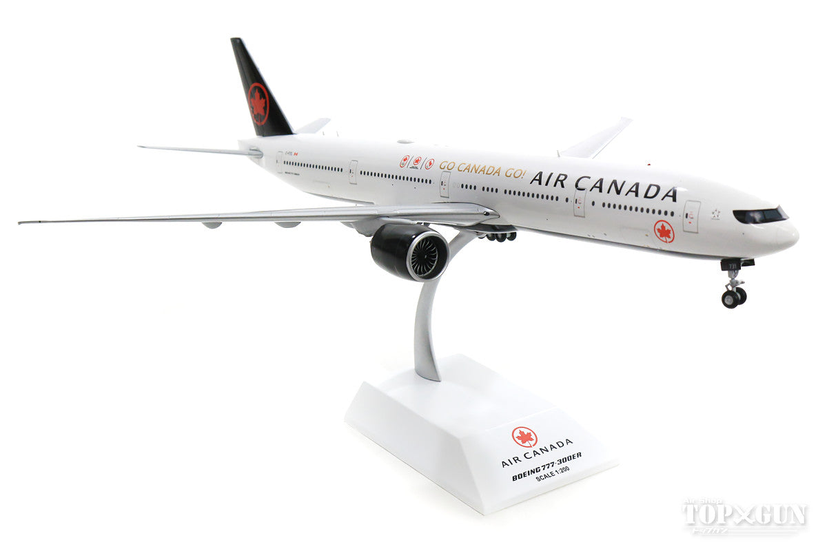 777-300ER Air Canada Special Paint "GO CANADA GO" (Stand Included) C-FITL 1/200 *Made of Metal [XX2133]