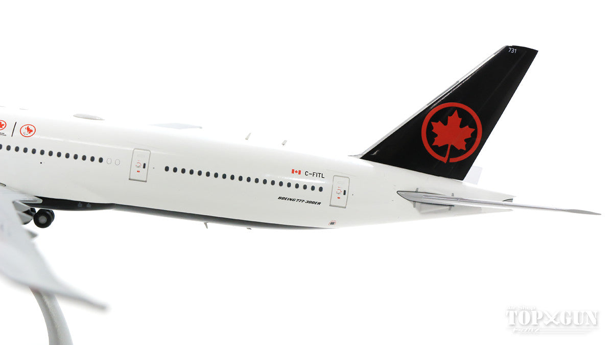 777-300ER エア・カナダ 特別塗装 「GO CANADA GO」 (スタンド付属) C-FITL 1/200 ※金属製 [XX2133]