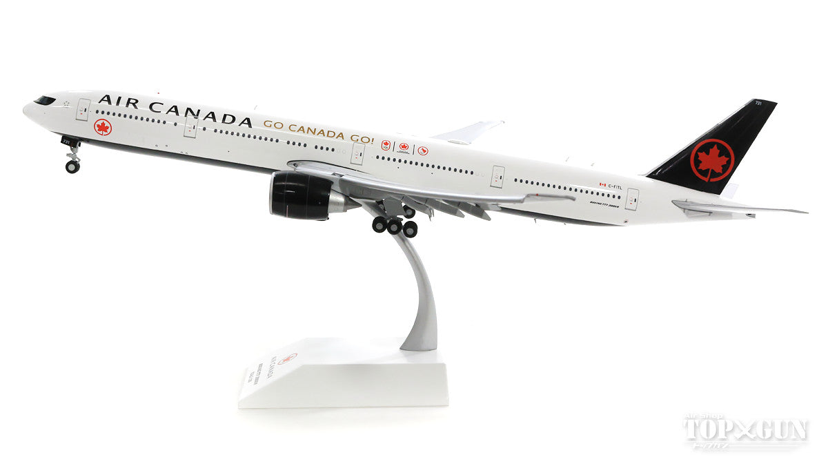 777-300ER Air Canada special livery "GO CANADA GO" Flap down fixed (stand included) C-FITL 1/200 *Made of metal [XX2133A]