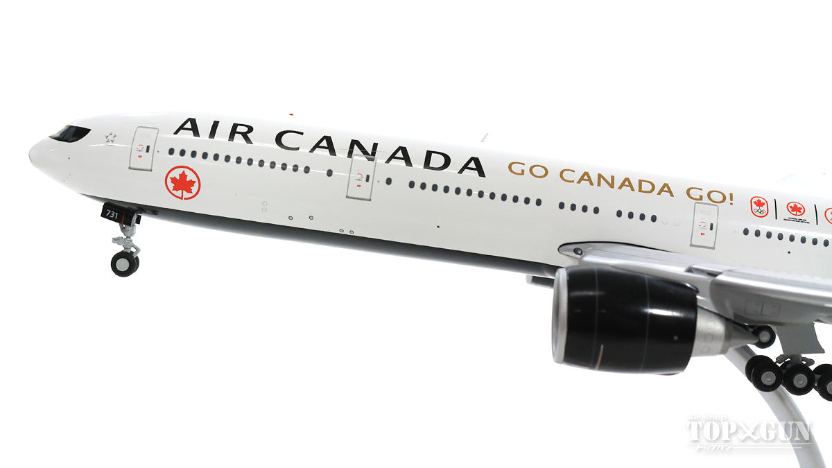 777-300ER Air Canada special livery "GO CANADA GO" Flap down fixed (stand included) C-FITL 1/200 *Made of metal [XX2133A]