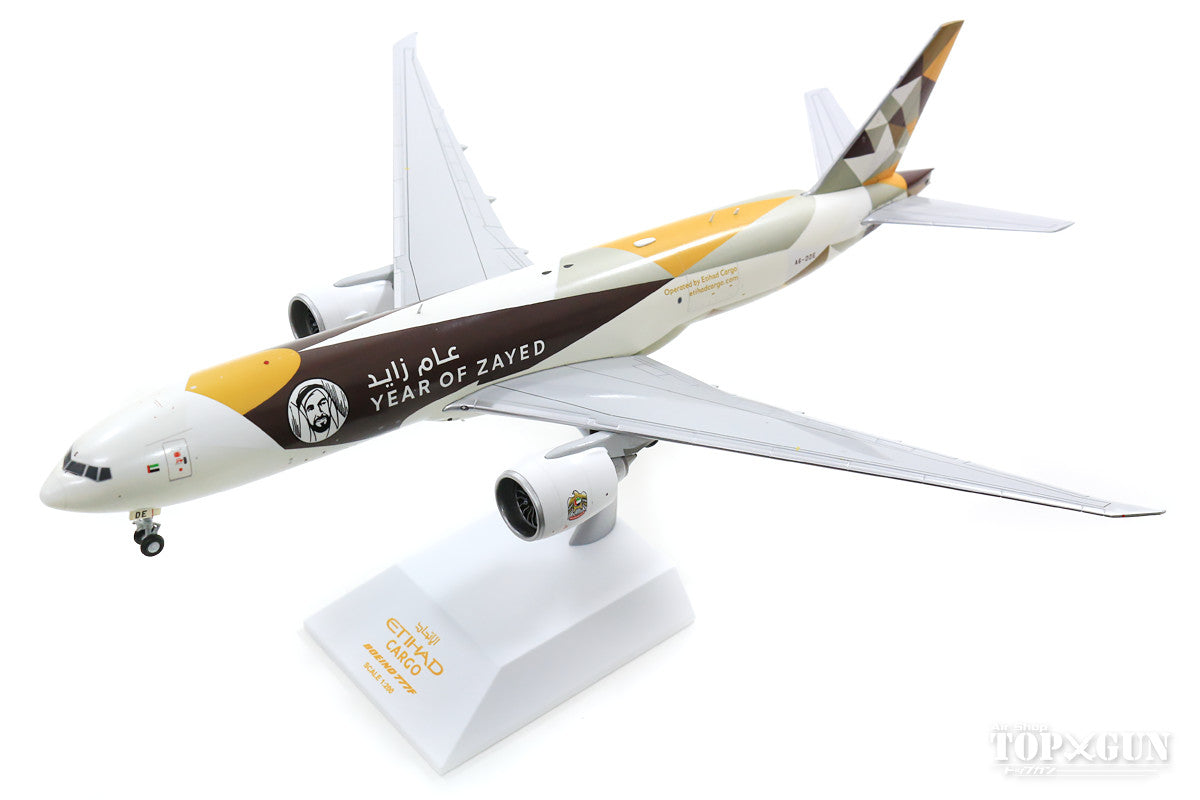 777F Etihad Airways Cargo "Year of Zayed" A6-DDE (stand included) 1/200 [XX2137]