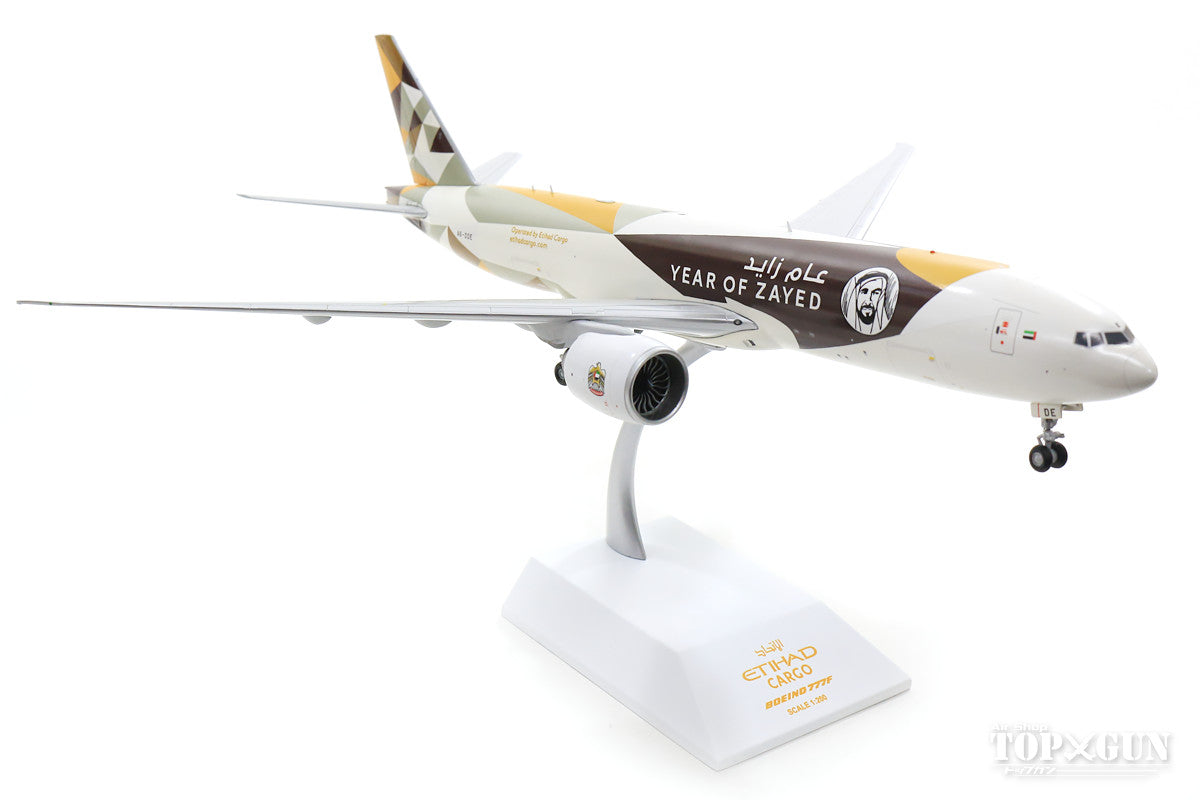 777F Etihad Airways Cargo "Year of Zayed" A6-DDE (stand included) 1/200 [XX2137]