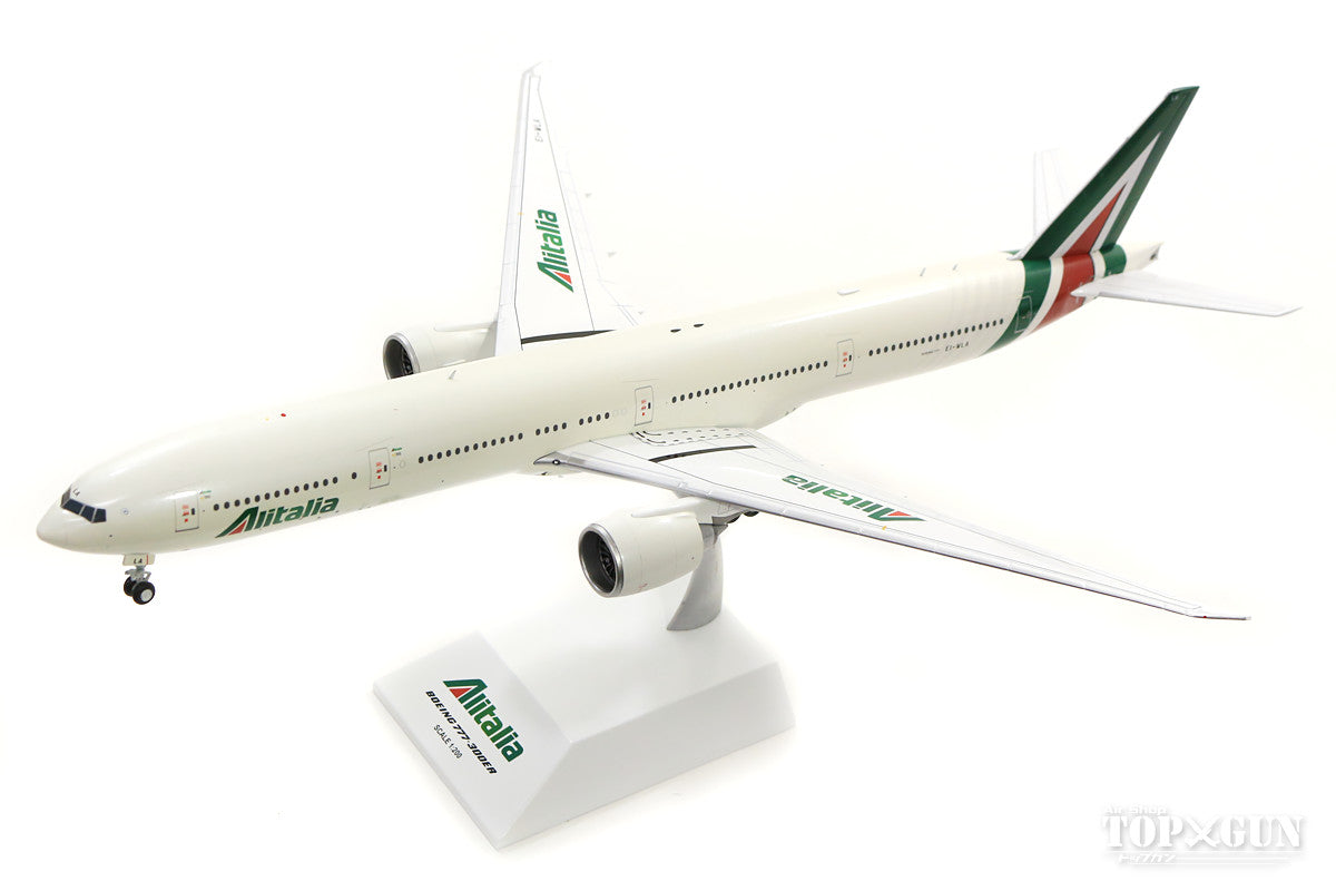 777-300ER Alitalia (stand included) EI-WLA 1/200 *Made of metal [XX2157]