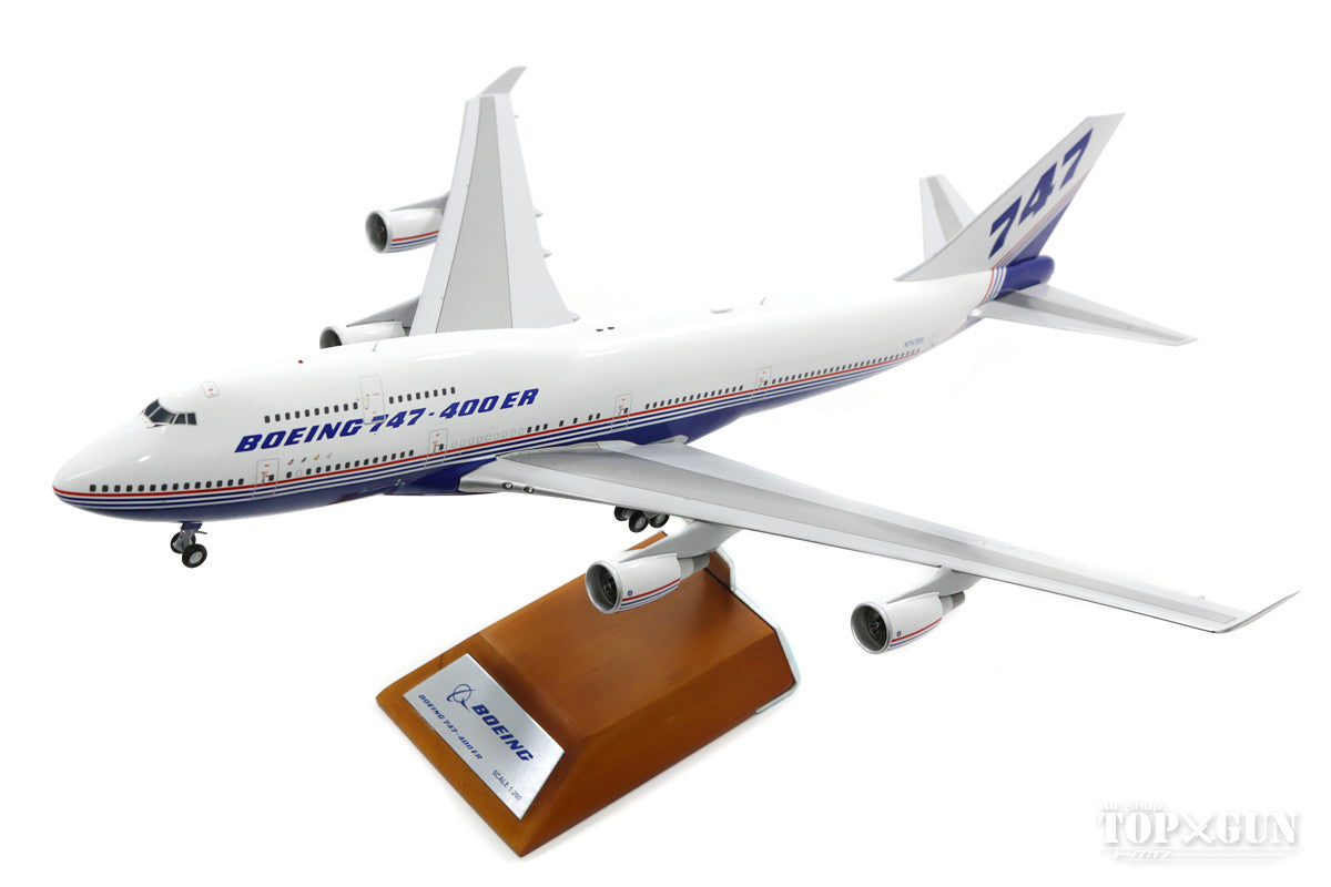 747-400ER Boeing House Color N747ER (stand included) 1/200 [XX2174]