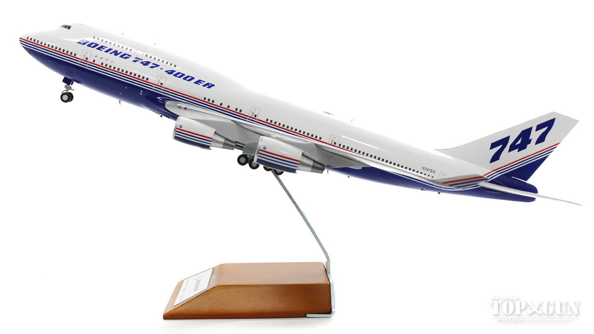 747-400ER Boeing House Color N747ER (stand included) 1/200 [XX2174]