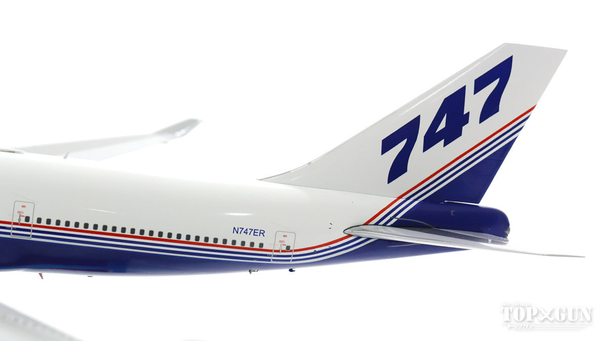 JC Wings 747-400ER ボーイング社 ハウスカラー N747ER (スタンド付属) 1/200 [XX2174]