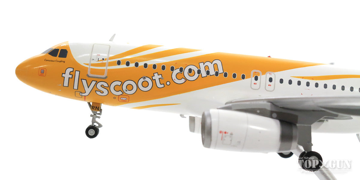 Scoot A320SL (stand included) 9V-TRN 1/200 *Made of metal [XX2186]