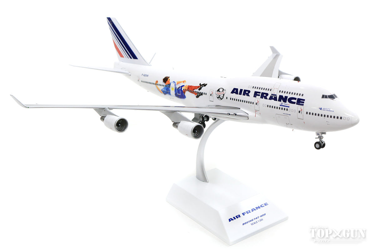 747-400 Air France "World Cup '98" F-GEXA (stand included) 1/200 [XX2193]