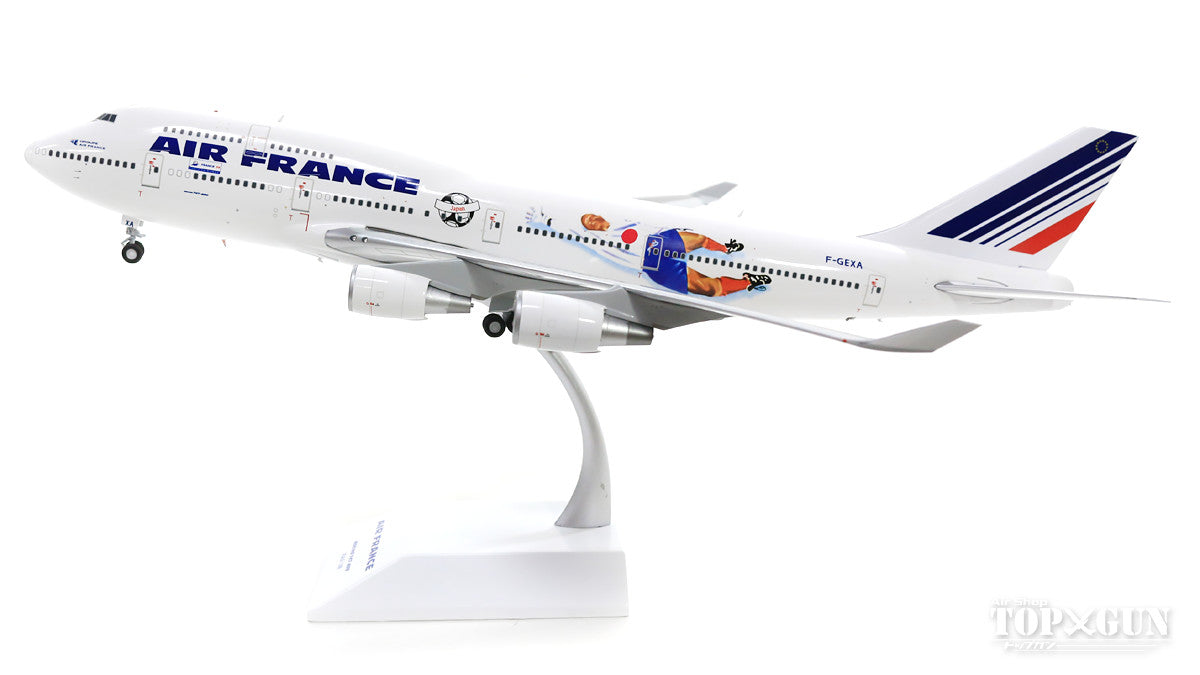 747-400 Air France "World Cup '98" F-GEXA (stand included) 1/200 [XX2193]