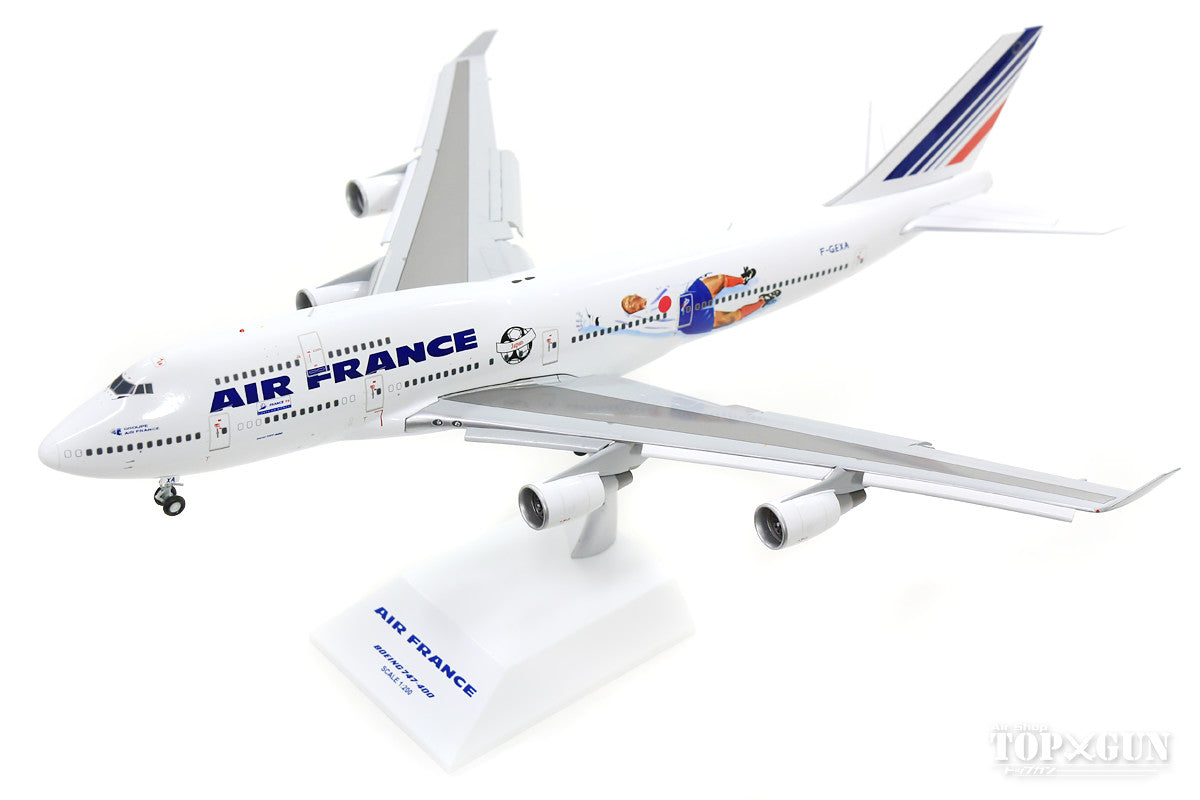 747-400 Air France "World Cup '98" F-GEXA *Flaps down (stand included) 1/200 [XX2193A]