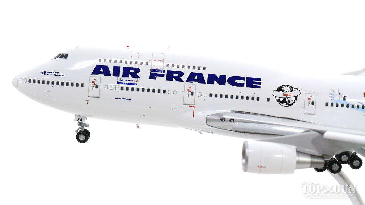 747-400 Air France "World Cup '98" F-GEXA *Flaps down (stand included) 1/200 [XX2193A]