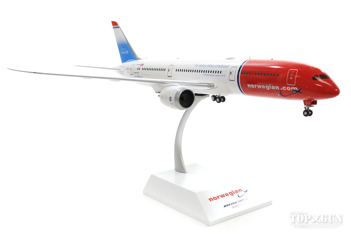 787-9 Norwegian Air UK Special Paint "UNICEF" (Stand Included) G-CKLZ 1/200 *Made of metal [XX2200]