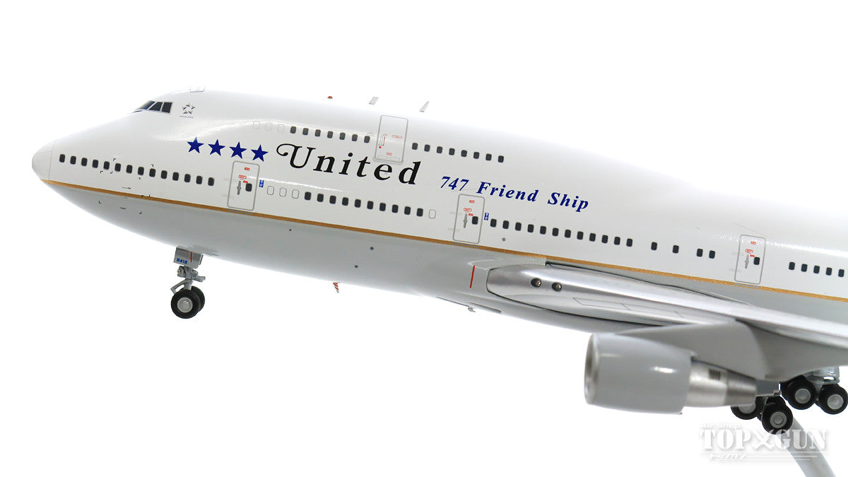 747-400 United Airlines "Last Flight" N118UA (stand included) 1/200 [XX2203]