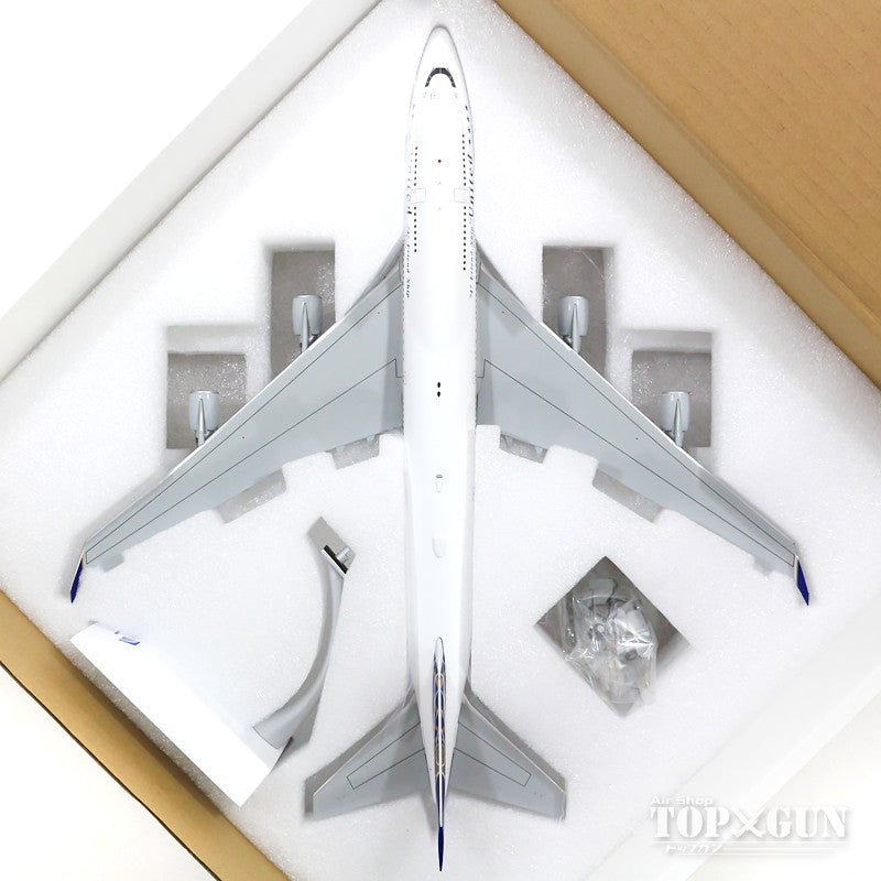 1/500 ヘルパ　ユナイテッド　B747-400 旧塗装　飾り台付き ユナイテッド航空 旧塗装 ボーイング747 1/500モデル - メルカリ