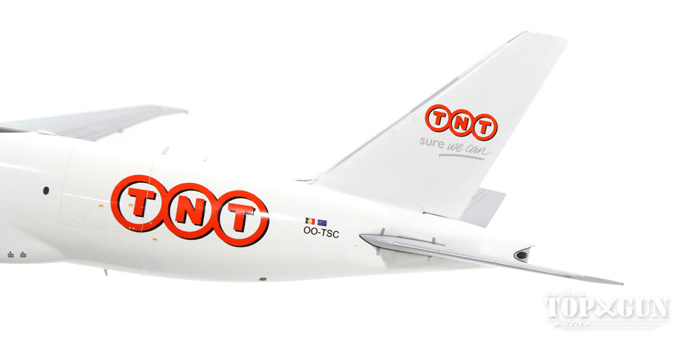 777F (Cargo Plane) TNT Airlines OO-TSC (Stand Included) 1/200 *Made of Metal [XX2227]