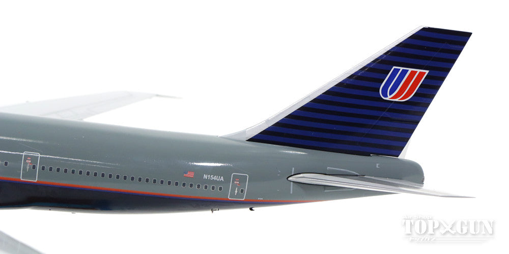 747-100 United Airlines 90s N154UA "Battleship" 1/200 *Made of metal [XX2239]