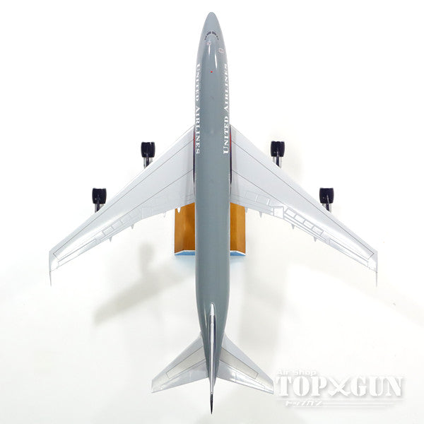 747-100 United Airlines 90s N154UA "Battleship" 1/200 *Made of metal [XX2239]